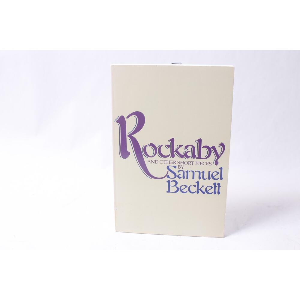 Samuel Beckett Rockaby and other Short Pieces Grove Softcover ~ 260507-WH 646